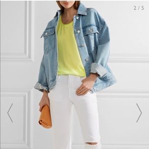 Equipment neon yellow tank size small